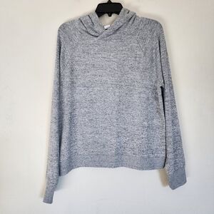 GAP Loose Fit Gray Hooded Sweatshirt size Medium